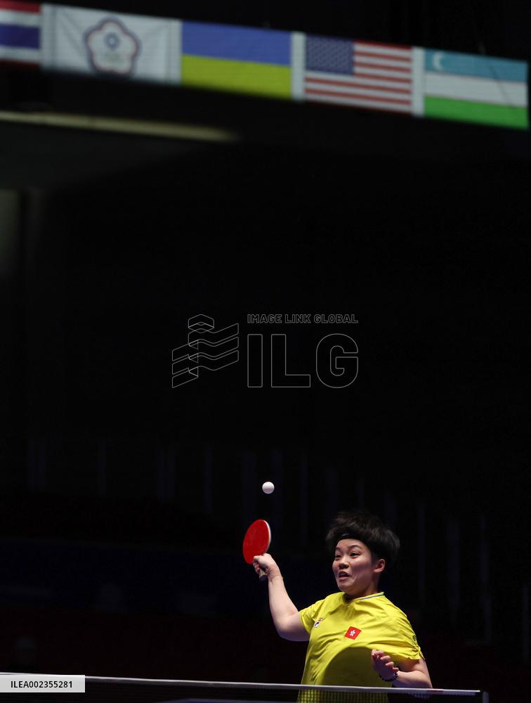 (SP)SOUTH KOREA-BUSAN-TABLE TENNIS-WORLD TEAM CHAMPIONSHIPS FINALS-HKG VS TPE