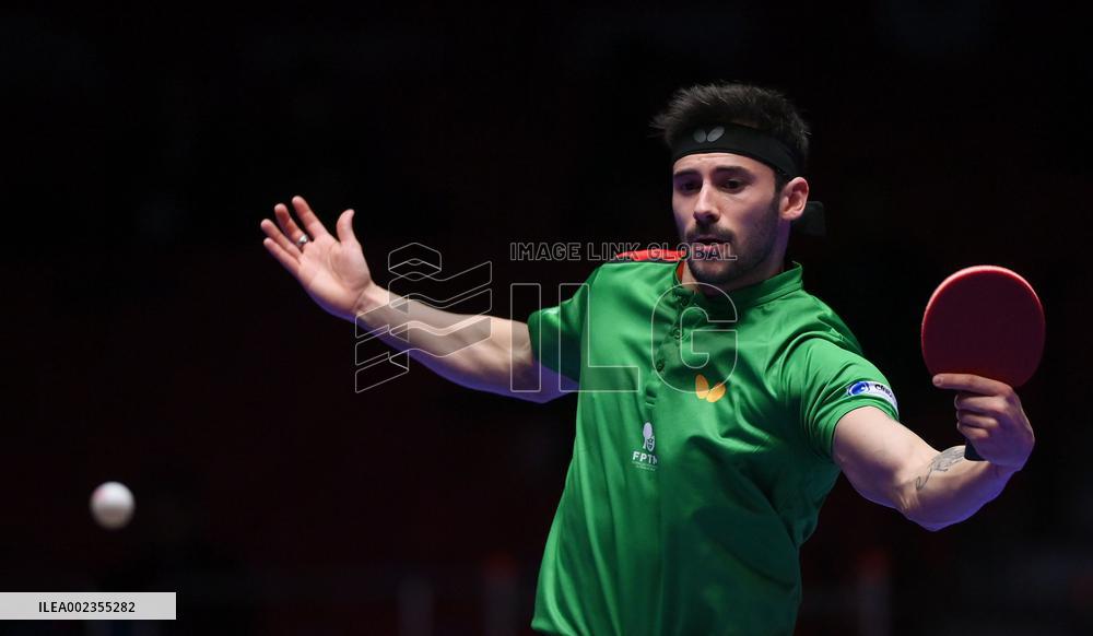 (SP)SOUTH KOREA-BUSAN-TABLE TENNIS-WORLD TEAM CHAMPIONSHIPS FINALS-MEN-QUARTERFINAL-POR VS FRA
