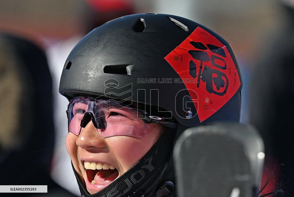 (SP)CHINA-INNER MONGOLIA-HULUN BUIR-14TH NATIONAL WINTER GAMES-FREESTYLE SKIING-JUNIOR WOMEN'S AERIALS (CN)