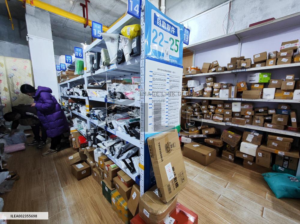 Express Backlog During The Spring Festival Holiday in Enshi