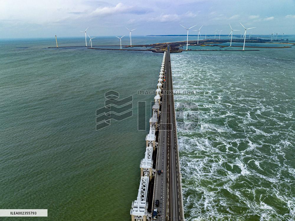 The Eastern Scheldt Storm Surge Barrier - The Netherlands