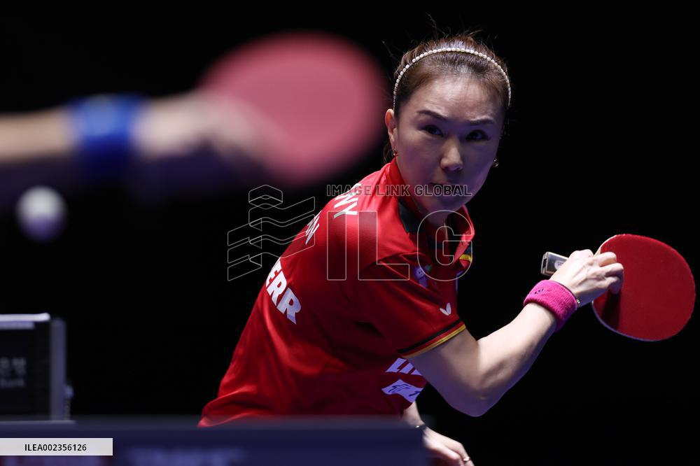 (SP)SOUTH KOREA-BUSAN-TABLE TENNIS-WORLD TEAM CHAMPIONSHIPS FINALS-WOMEN-QUARTERFINAL-FRA VS GER