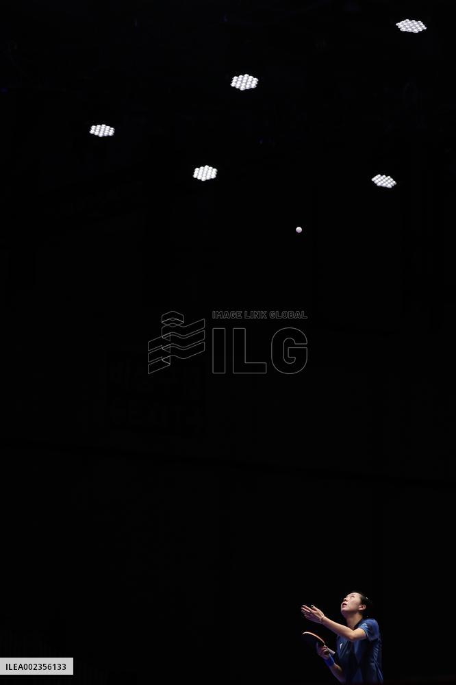 (SP)SOUTH KOREA-BUSAN-TABLE TENNIS-WORLD TEAM CHAMPIONSHIPS FINALS-WOMEN-QUARTERFINAL-FRA VS GER