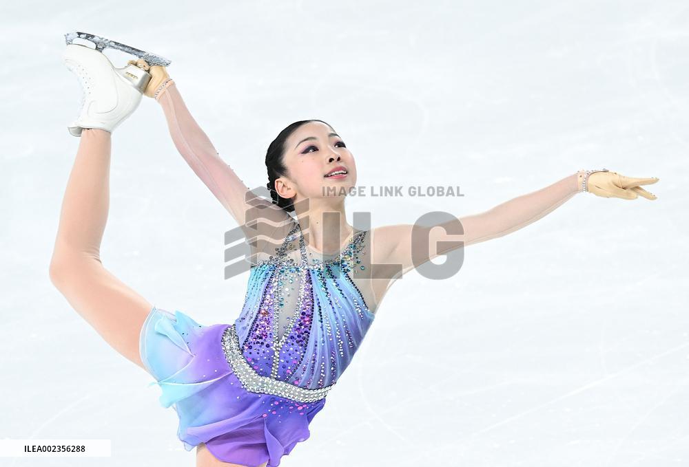 (SP)CHINA-INNER MONGOLIA-HULUN BUIR-14TH NATIONAL WINTER GAMES-FIGURE SKATING-TEAM (CN)
