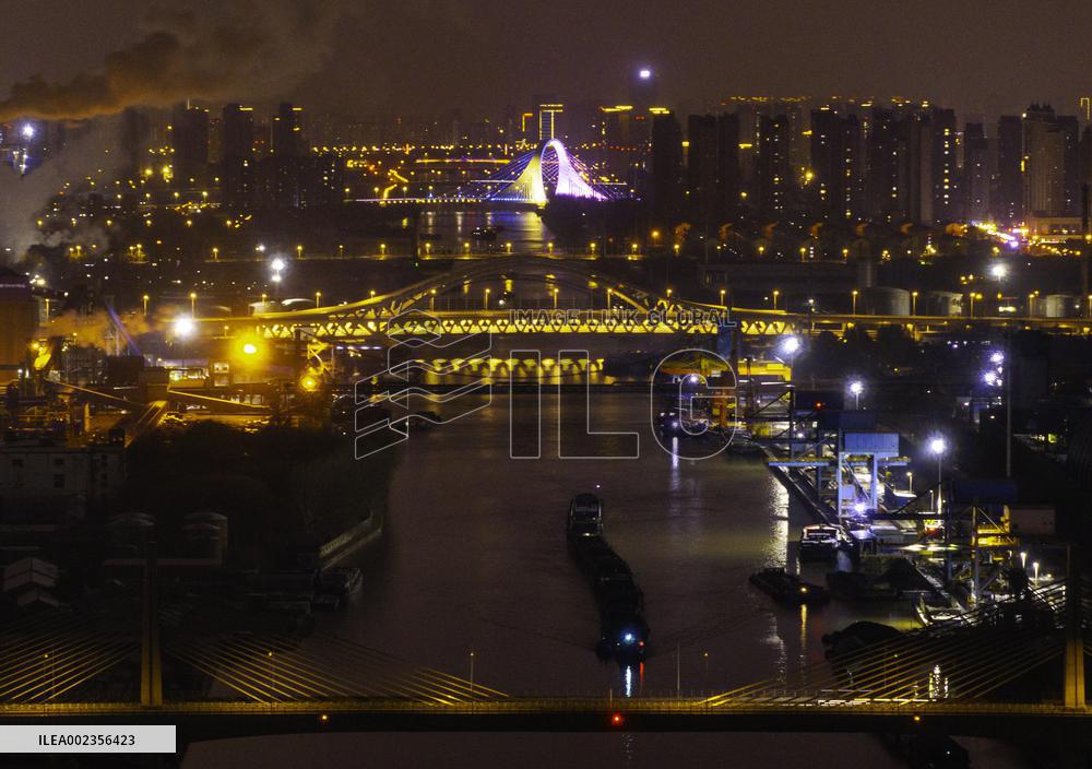 Beijing-Hangzhou Grand Canal Container Terminal in Huai 'an