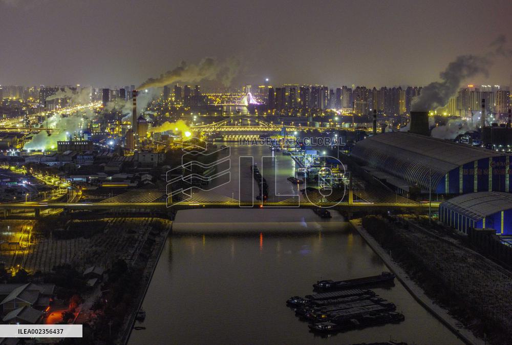 Beijing-Hangzhou Grand Canal Container Terminal in Huai 'an