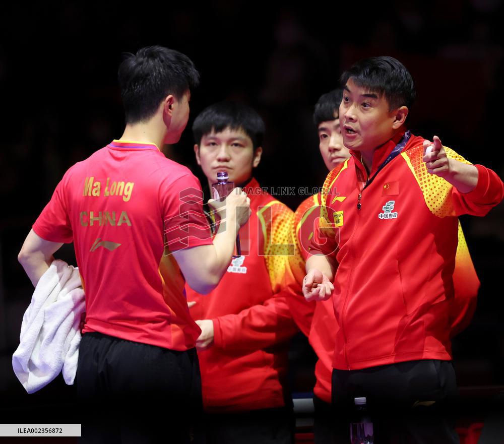(SP)SOUTH KOREA-BUSAN-TABLE TENNIS-WORLD TEAM CHAMPIONSHIPS FINALS-MEN-QUARTERFINAL-CHN VS JPN