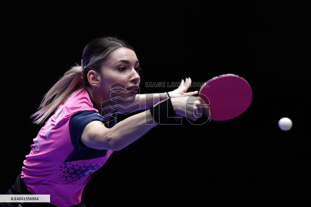 (SP)SOUTH KOREA-BUSAN-TABLE TENNIS-WORLD TEAM CHAMPIONSHIPS FINALS-WOMEN-QUARTERFINAL-JPN VS ROU