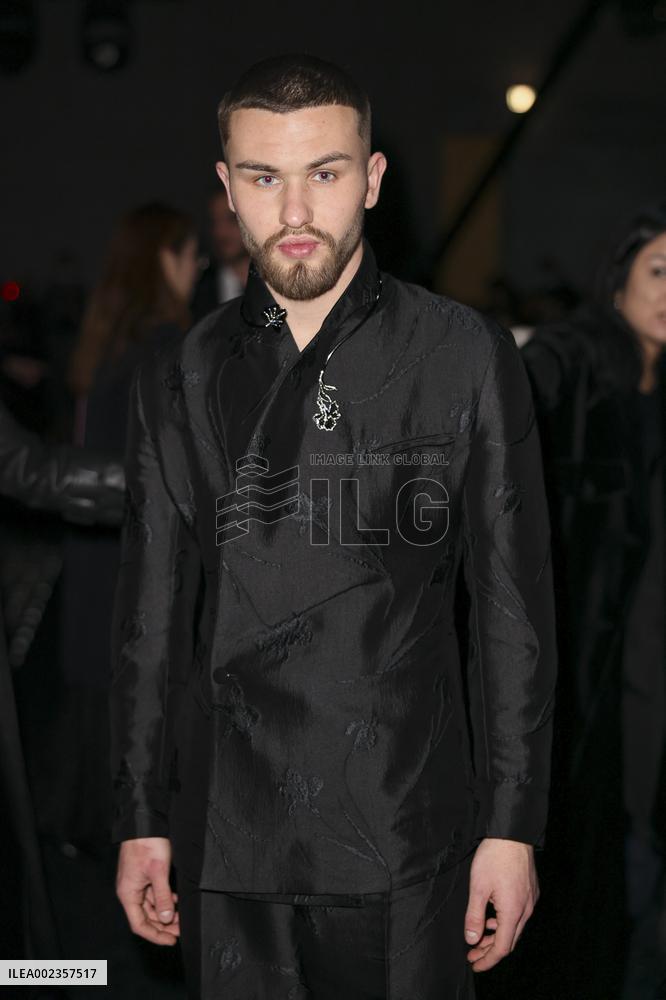 MFW - Emporio Armani Front Row
