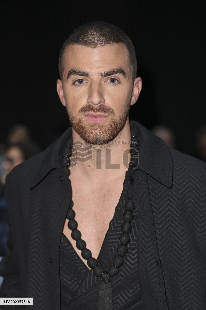 MFW - Emporio Armani Front Row