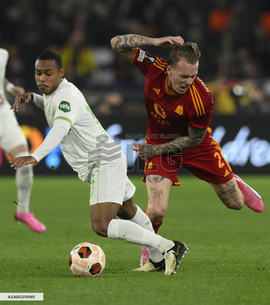 (SP)ITALY-ROME-FOOTBALL-UEFA EUROPA LEAGUE-ROMA VS FEYENOORD