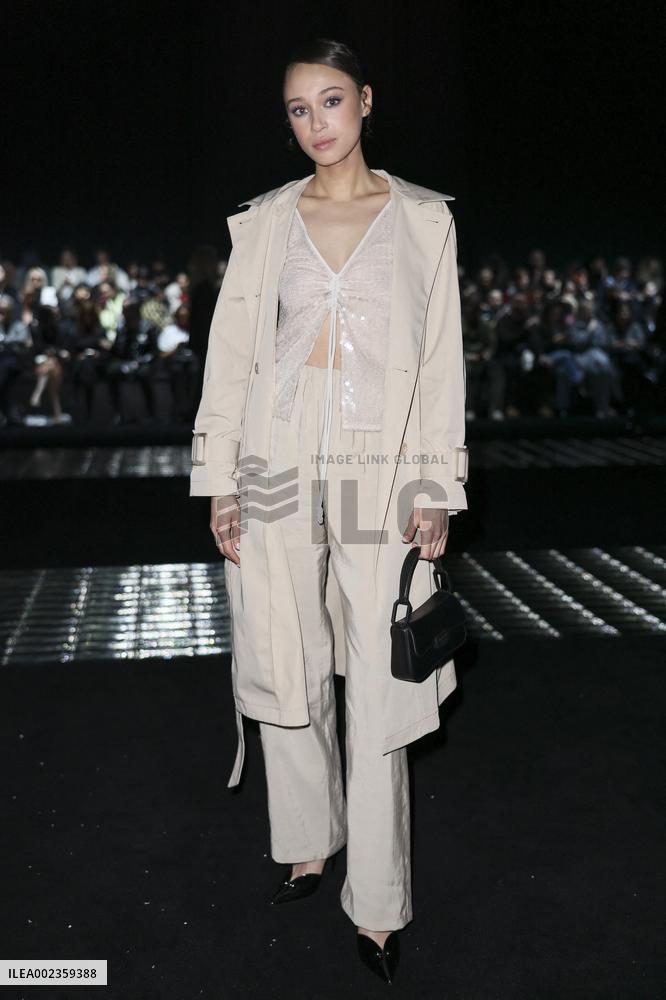 MFW - Emporio Armani Front Row