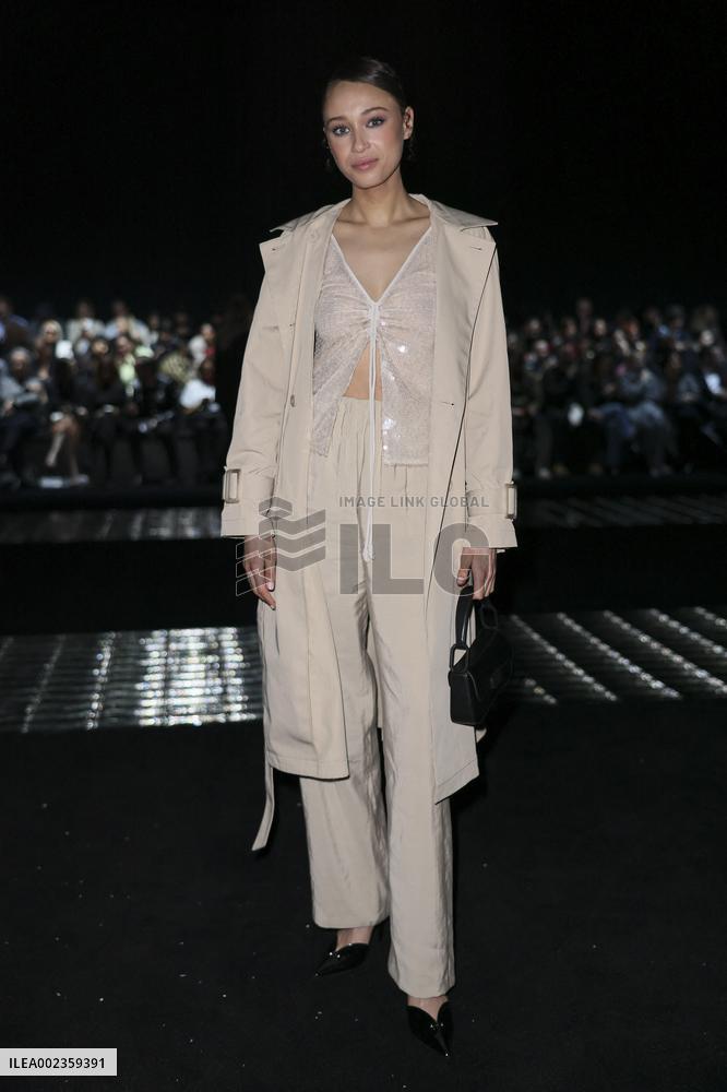 MFW - Emporio Armani Front Row