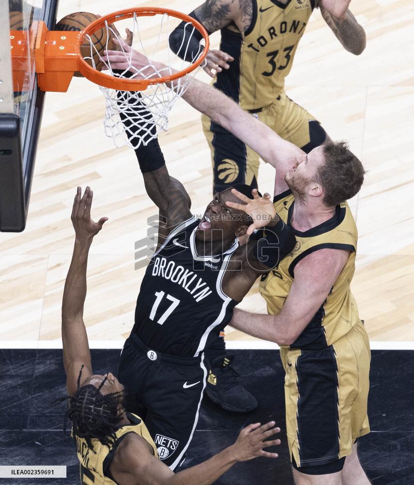 (SP)CANADA-TORONTO-BASKETBALL-NBA-RAPTORS VS NETS