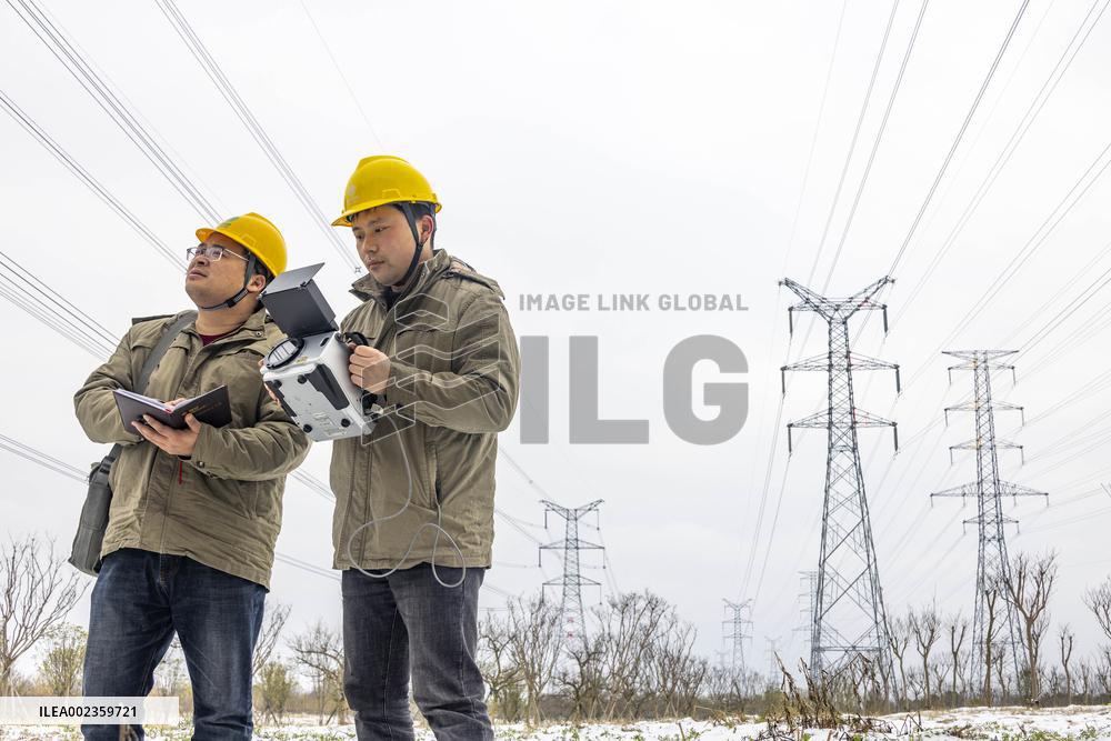 Cold Wave Response in Taizhou