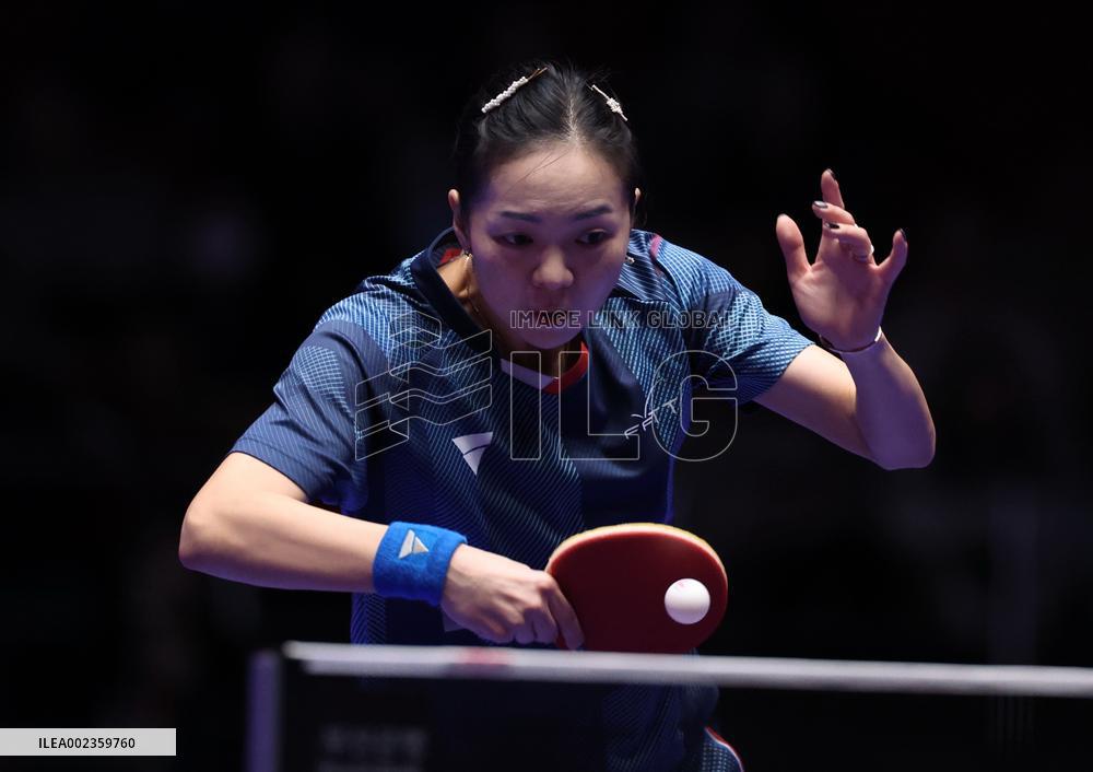 (SP)SOUTH KOREA-BUSAN-TABLE TENNIS-WORLD TEAM CHAMPIONSHIPS FINALS-WOMEN-SEMIFINAL-CHN VS FRA