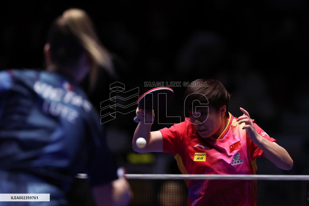 (SP)SOUTH KOREA-BUSAN-TABLE TENNIS-WORLD TEAM CHAMPIONSHIPS FINALS-WOMEN-SEMIFINAL-CHN VS FRA