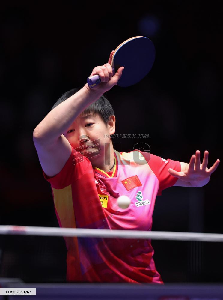 (SP)SOUTH KOREA-BUSAN-TABLE TENNIS-WORLD TEAM CHAMPIONSHIPS FINALS-WOMEN-SEMIFINAL-CHN VS FRA