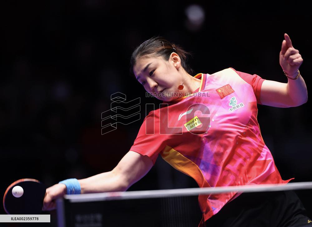 (SP)SOUTH KOREA-BUSAN-TABLE TENNIS-WORLD TEAM CHAMPIONSHIPS FINALS-WOMEN-SEMIFINAL-CHN VS FRA