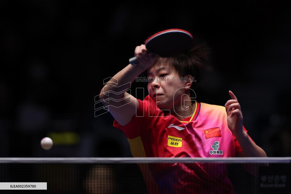 (SP)SOUTH KOREA-BUSAN-TABLE TENNIS-WORLD TEAM CHAMPIONSHIPS FINALS-WOMEN-SEMIFINAL-CHN VS FRA