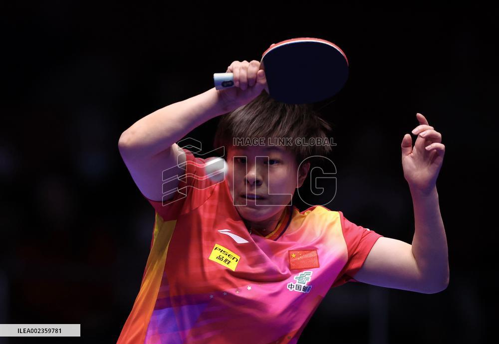 (SP)SOUTH KOREA-BUSAN-TABLE TENNIS-WORLD TEAM CHAMPIONSHIPS FINALS-WOMEN-SEMIFINAL-CHN VS FRA