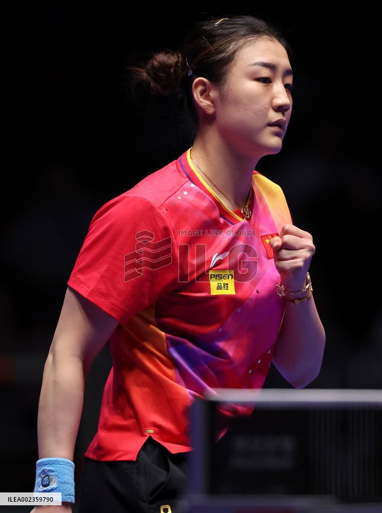 (SP)SOUTH KOREA-BUSAN-TABLE TENNIS-WORLD TEAM CHAMPIONSHIPS FINALS-WOMEN-SEMIFINAL-CHN VS FRA