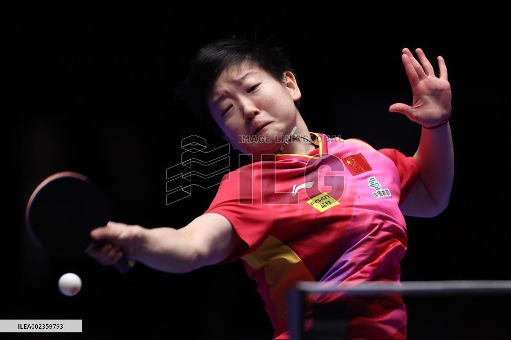 (SP)SOUTH KOREA-BUSAN-TABLE TENNIS-WORLD TEAM CHAMPIONSHIPS FINALS-WOMEN-SEMIFINAL-CHN VS FRA