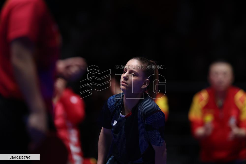 (SP)SOUTH KOREA-BUSAN-TABLE TENNIS-WORLD TEAM CHAMPIONSHIPS FINALS-WOMEN-SEMIFINAL-CHN VS FRA