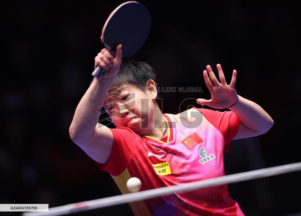 (SP)SOUTH KOREA-BUSAN-TABLE TENNIS-WORLD TEAM CHAMPIONSHIPS FINALS-WOMEN-SEMIFINAL-CHN VS FRA