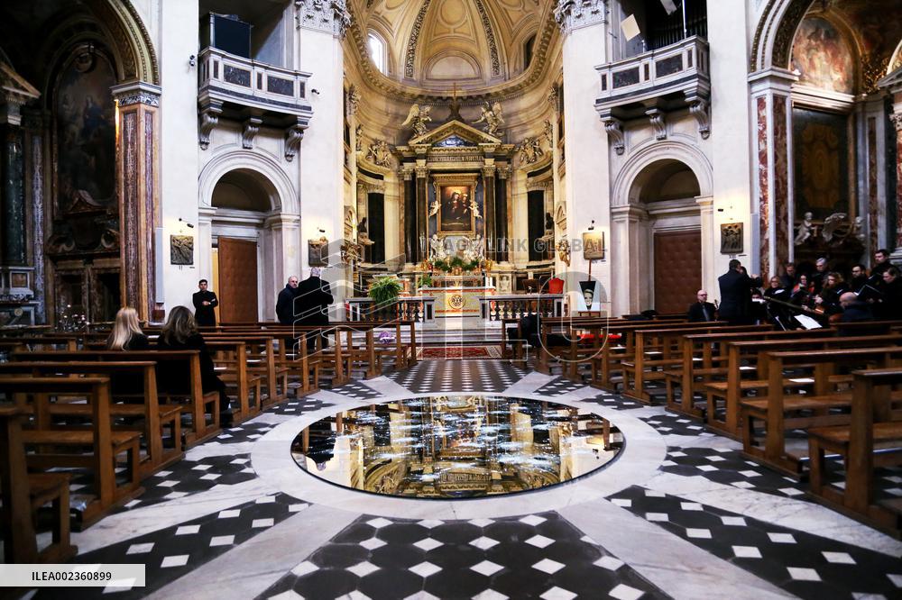 Funeral of Ira von Fürstenberg - Rome