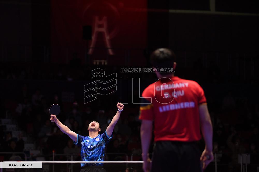 (SP)SOUTH KOREA-BUSAN-TABLE TENNIS-WORLD TEAM CHAMPIONSHIPS FINALS-MEN-QUARTERFINAL-GER VS TPE