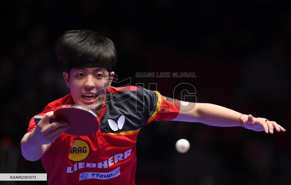 (SP)SOUTH KOREA-BUSAN-TABLE TENNIS-WORLD TEAM CHAMPIONSHIPS FINALS-MEN-QUARTERFINAL-GER VS TPE