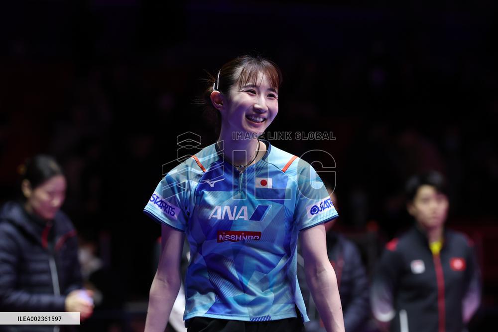 (SP)SOUTH KOREA-BUSAN-TABLE TENNIS-WORLD TEAM CHAMPIONSHIPS FINALS-WOMEN-SEMIFINAL-HKG VS JPN
