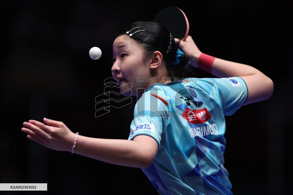 (SP)SOUTH KOREA-BUSAN-TABLE TENNIS-WORLD TEAM CHAMPIONSHIPS FINALS-WOMEN-SEMIFINAL-HKG VS JPN