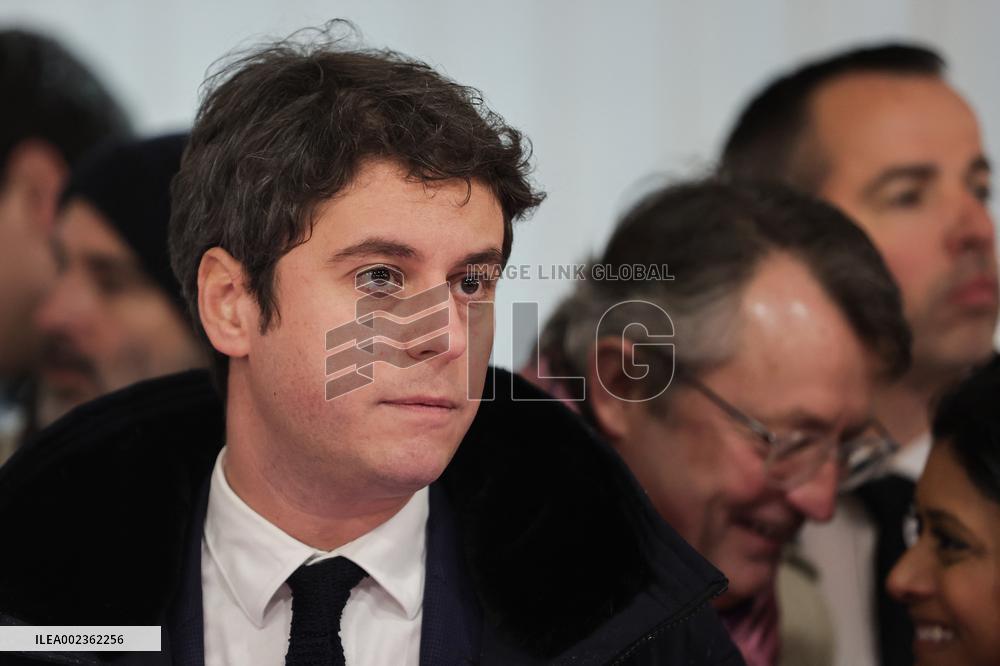 PM Attal on visit in the Charente Maritime department