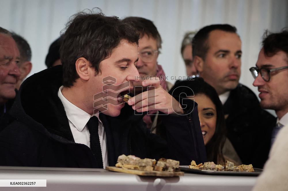 PM Attal on visit in the Charente Maritime department