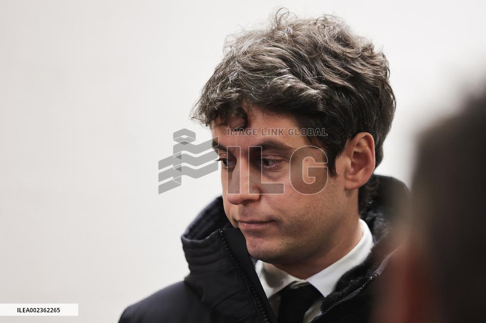 PM Attal on visit in the Charente Maritime department