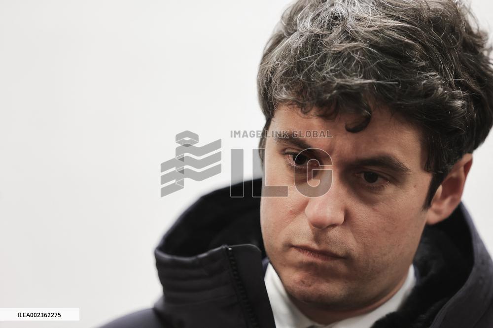 PM Attal on visit in the Charente Maritime department