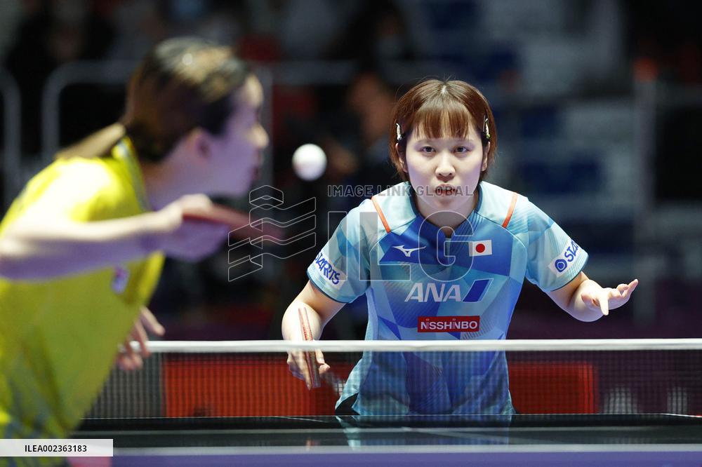 Table tennis: Team worlds