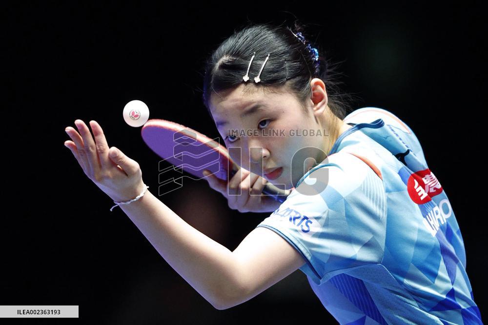 Table tennis: Team worlds