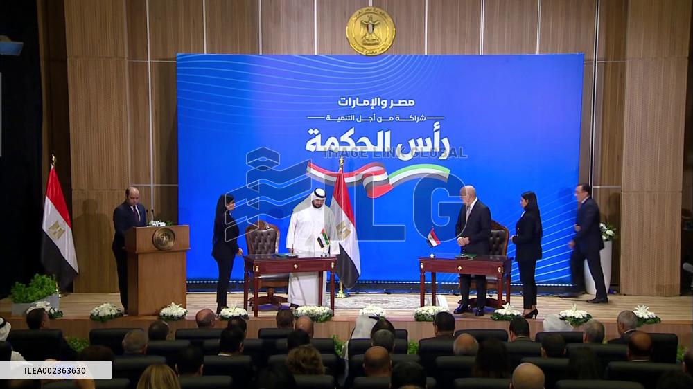 Egypt, UAE sign deal to develop new city on Egypt's northern coast