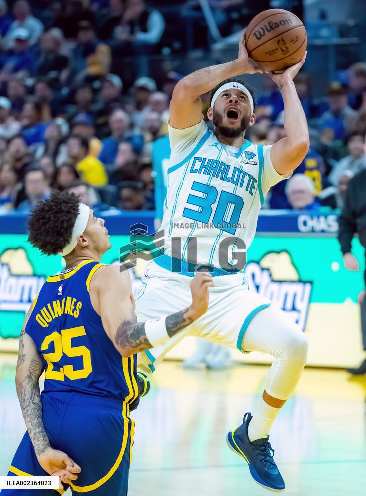 (SP)U.S.-SAN FRANCISCO-BASKETBALL-NBA-WARRIORS VS HORNETS