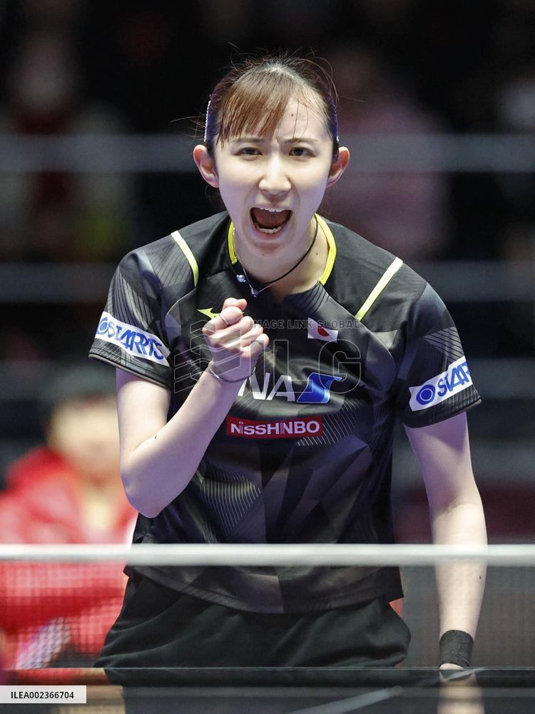 Table tennis: Team worlds