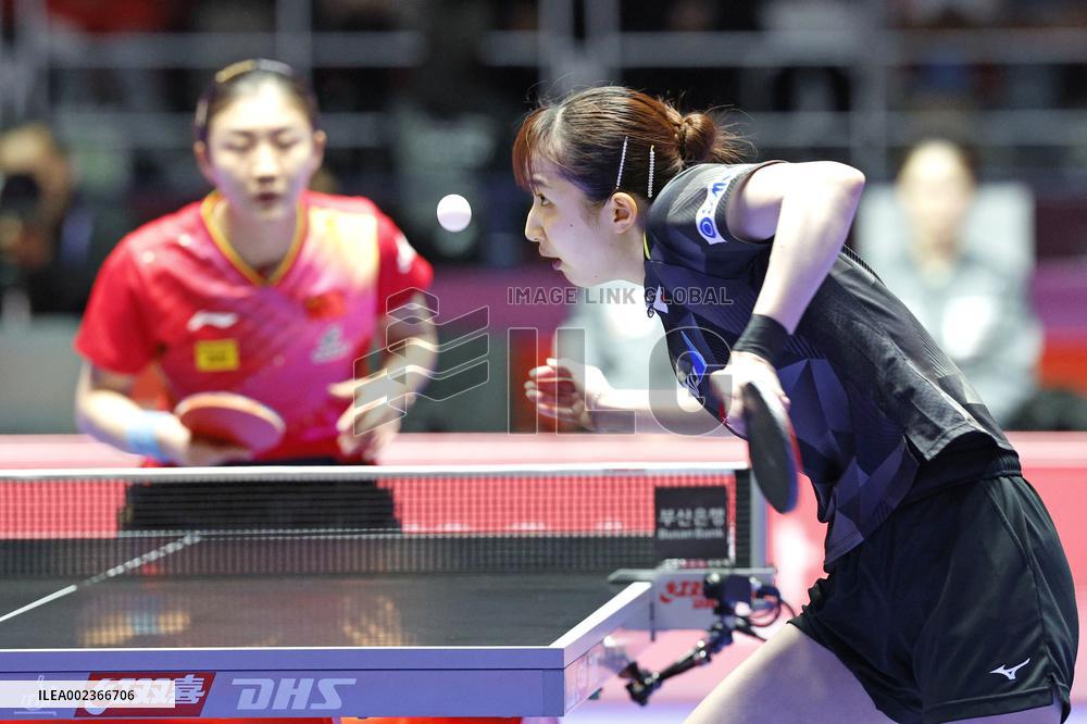 Table tennis: Team worlds