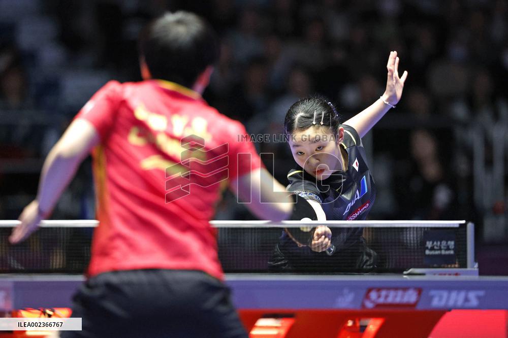 Table tennis: Team worlds