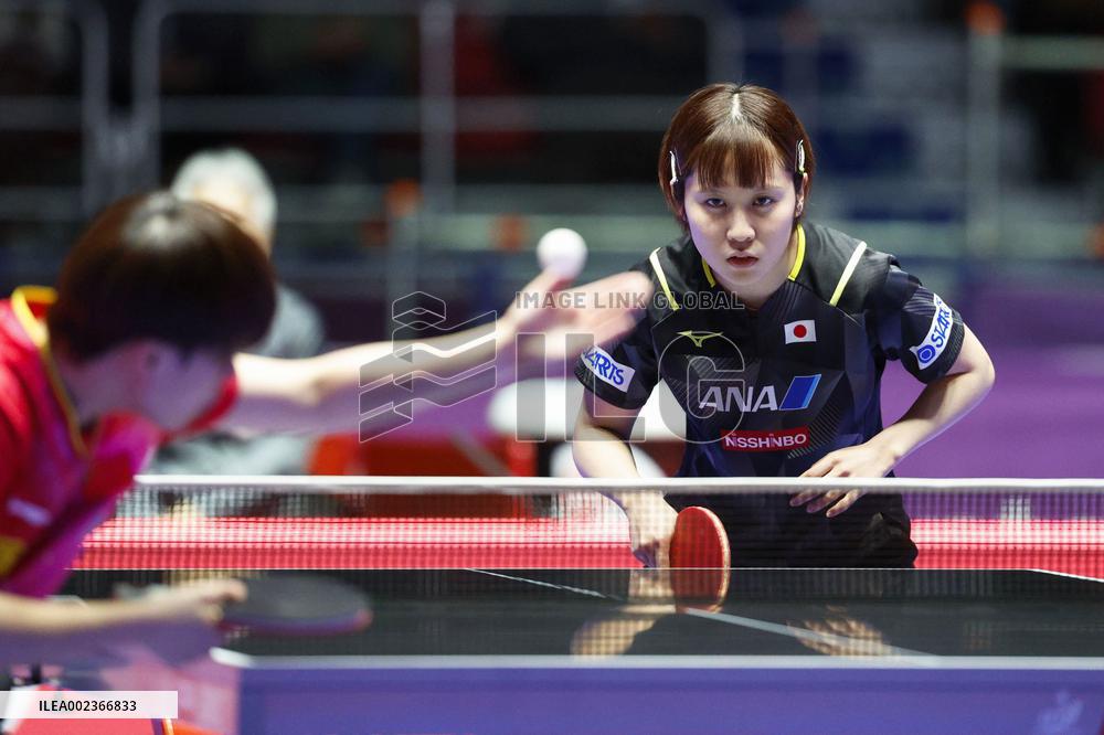 Table tennis: Team worlds