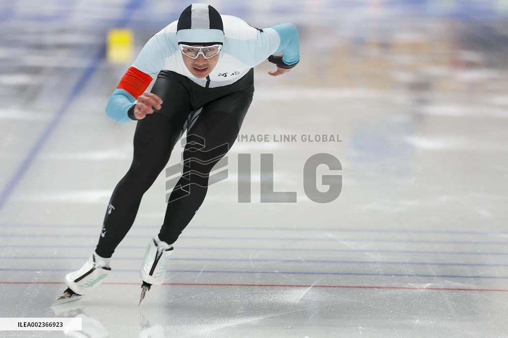 (SP)CHINA-INNER MONGOLIA-HULUN BUIR-14TH NATIONAL WINTER GAMES-SPEEDSKATING (CN)