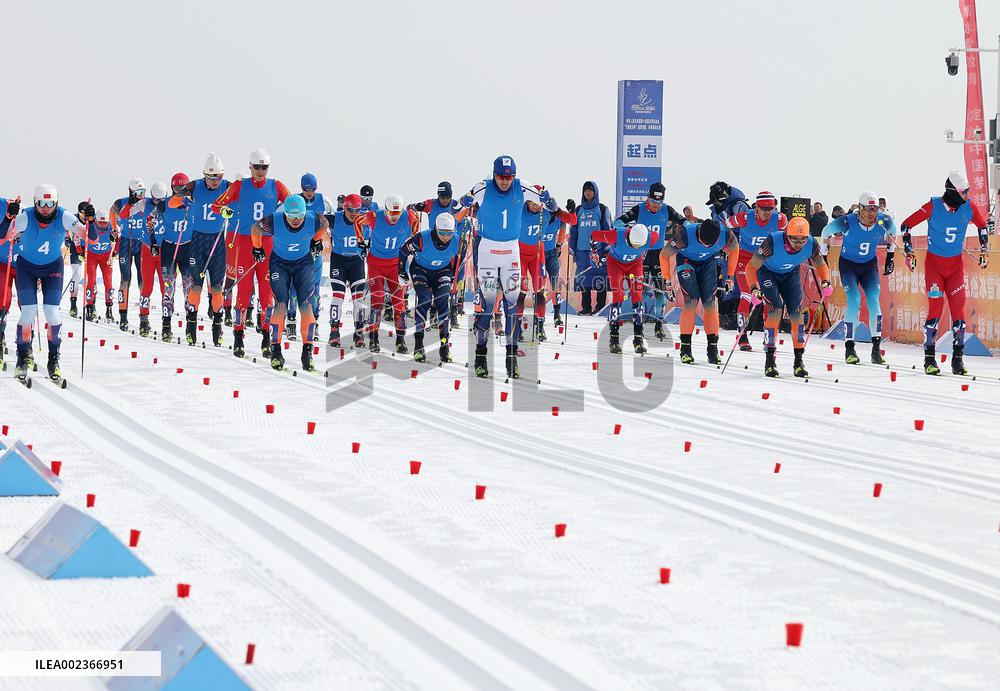 (SP)CHINA-INNER MONGOLIA-ULANQAB-14TH NATIONAL WINTER GAMES-CROSS COUNTRY-MEN 50KM MASS START CLASSIC (CN)