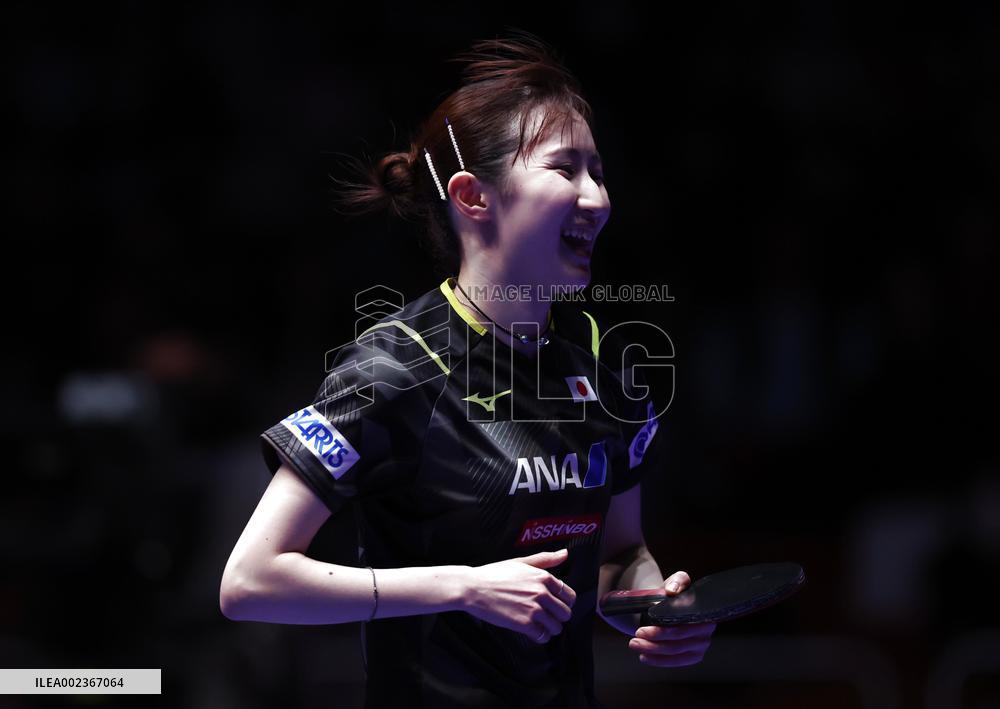 (SP)SOUTH KOREA-BUSAN-TABLE TENNIS-WORLD TEAM CHAMPIONSHIPS FINALS-WOMEN-FINAL-CHN VS JPN