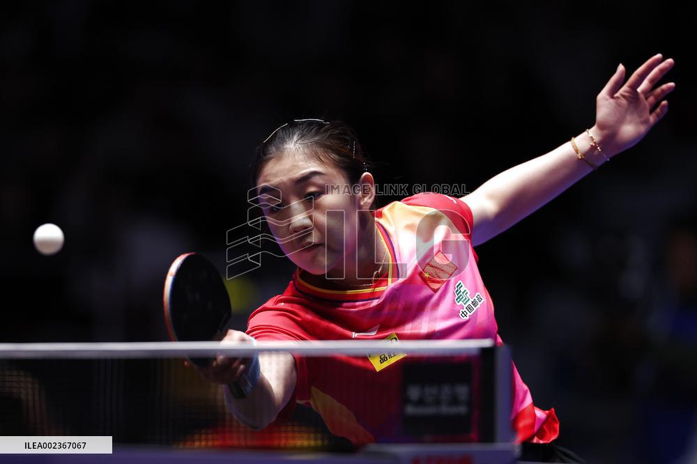 (SP)SOUTH KOREA-BUSAN-TABLE TENNIS-WORLD TEAM CHAMPIONSHIPS FINALS-WOMEN-FINAL-CHN VS JPN